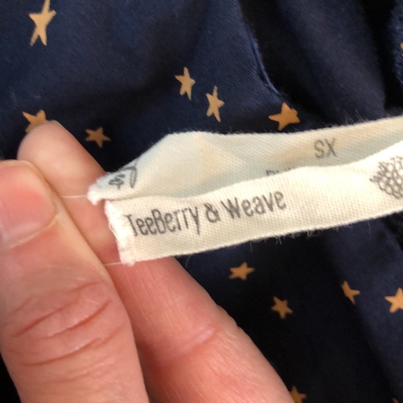 TeeBerry & Weave Brilliantly Bold Star Dress a-line Size XS - Picture 8 of 11